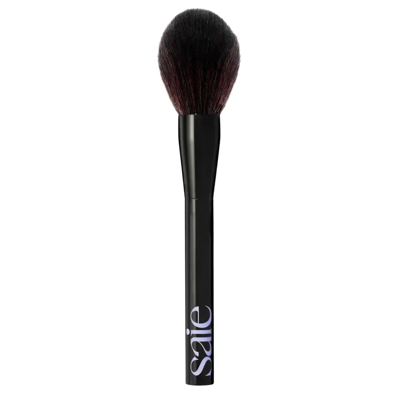 Saie Pinceau Poudre Tout-en-Un – Poils Doux et Effilés pour Application Uniforme (1 unité)