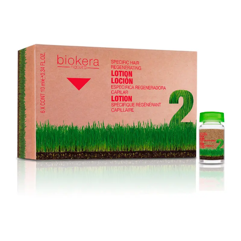 SALERM Biokera Natura Sérum Cuir Chevelu Intensif – Soin Fortifiant 6 x 10 ml
