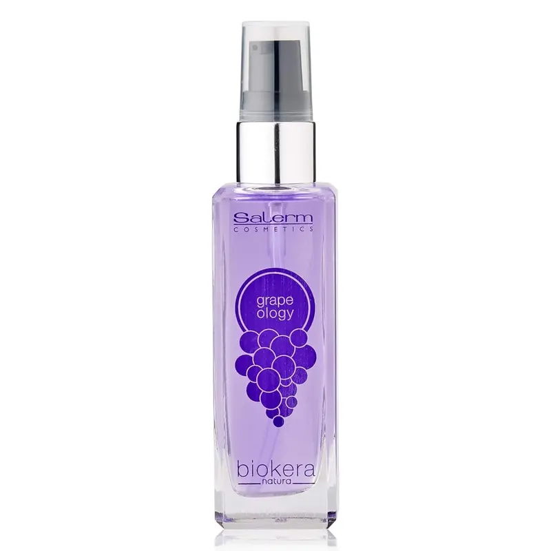 SALERM Grapeology Biokera Natura – Sérum huile de pépins de raisin 60 ml | Réparation des pointes et hydratation