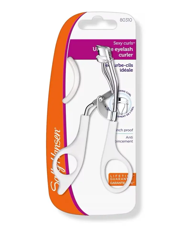 Sally Hansen Recourbe-Cils Deluxe Métal – Tampon de Rechange et Contrôle Optimal