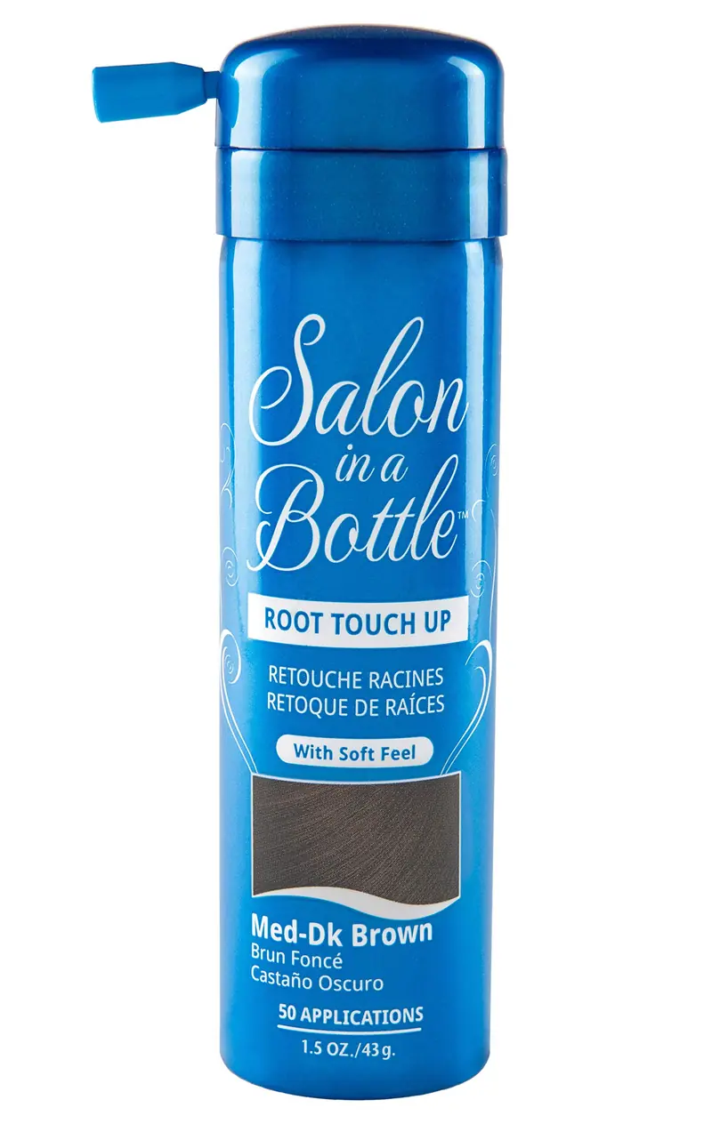 Salon in a Bottle – Spray retouche racines Brun moyen-foncé