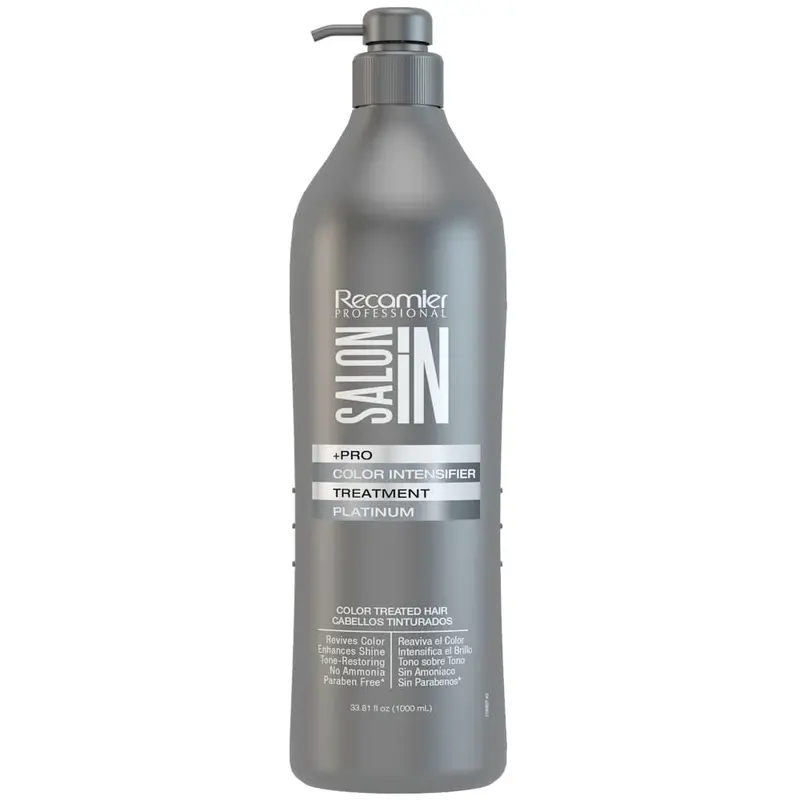 SalonIn Recamier Platinum – Masque Traitement Intensificateur de Couleur | 1000 millilitres
