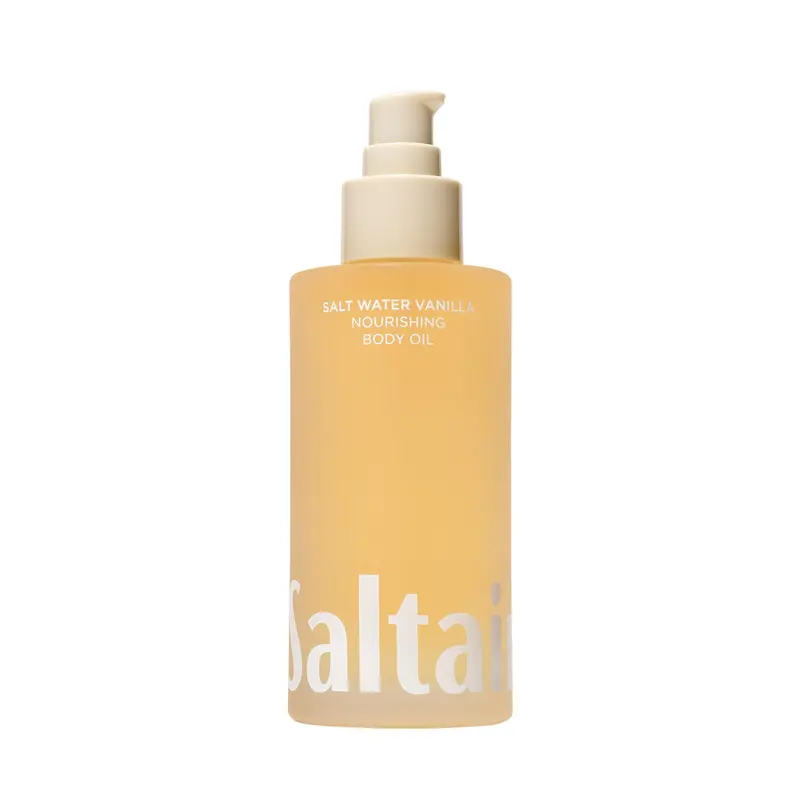 Saltair Huile pour le Corps – Hydratation luxueuse au sel marin et vanille après douche et bain (120 ml)