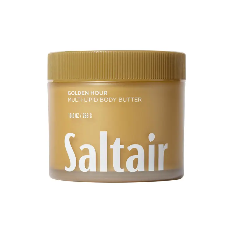 Saltair Multi-Lipid Body Butter – Hydratation riche avec céramide, coco et karité (Golden Hour)