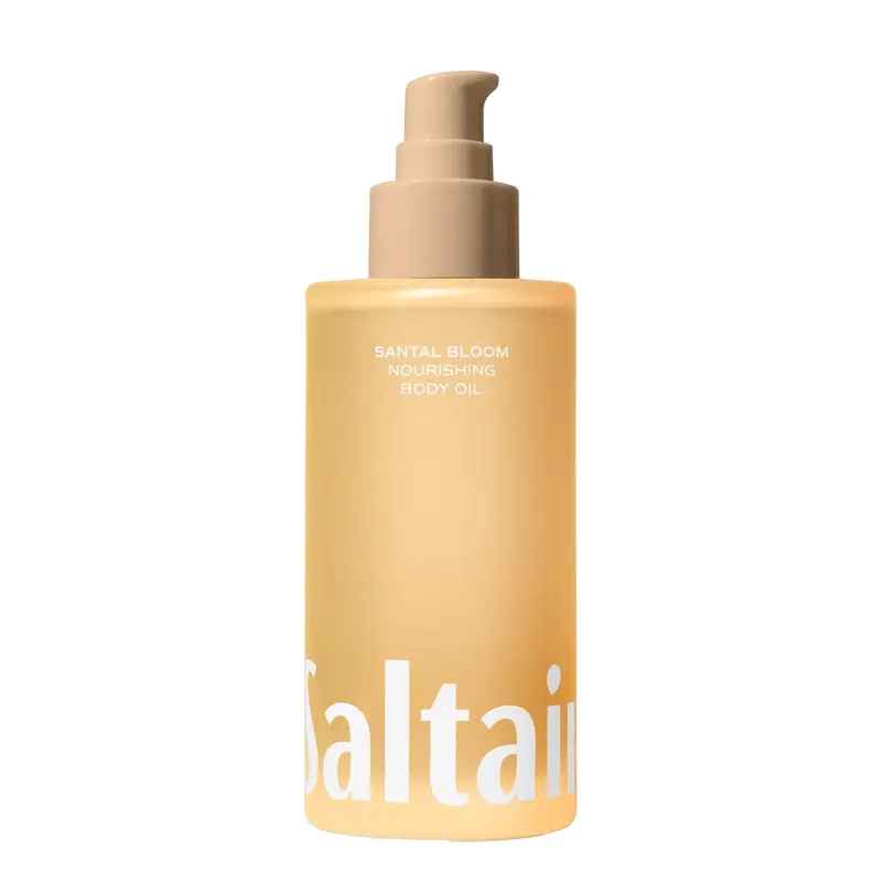 Saltair Santal Bloom – Huile pour le corps Luxueuse, Absorption rapide et Parfum Floral – Bouteille pompe 120 ml