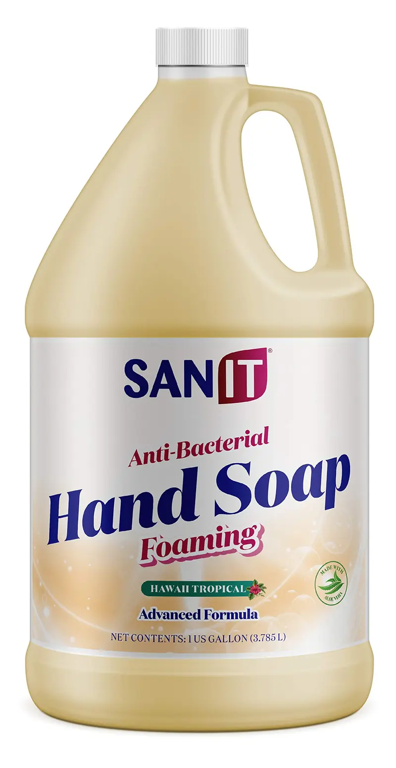 Sanit Savon Moussant Mains Antibactérien Recharge Aloe Vera – Hydratant, Fabriqué aux États-Unis