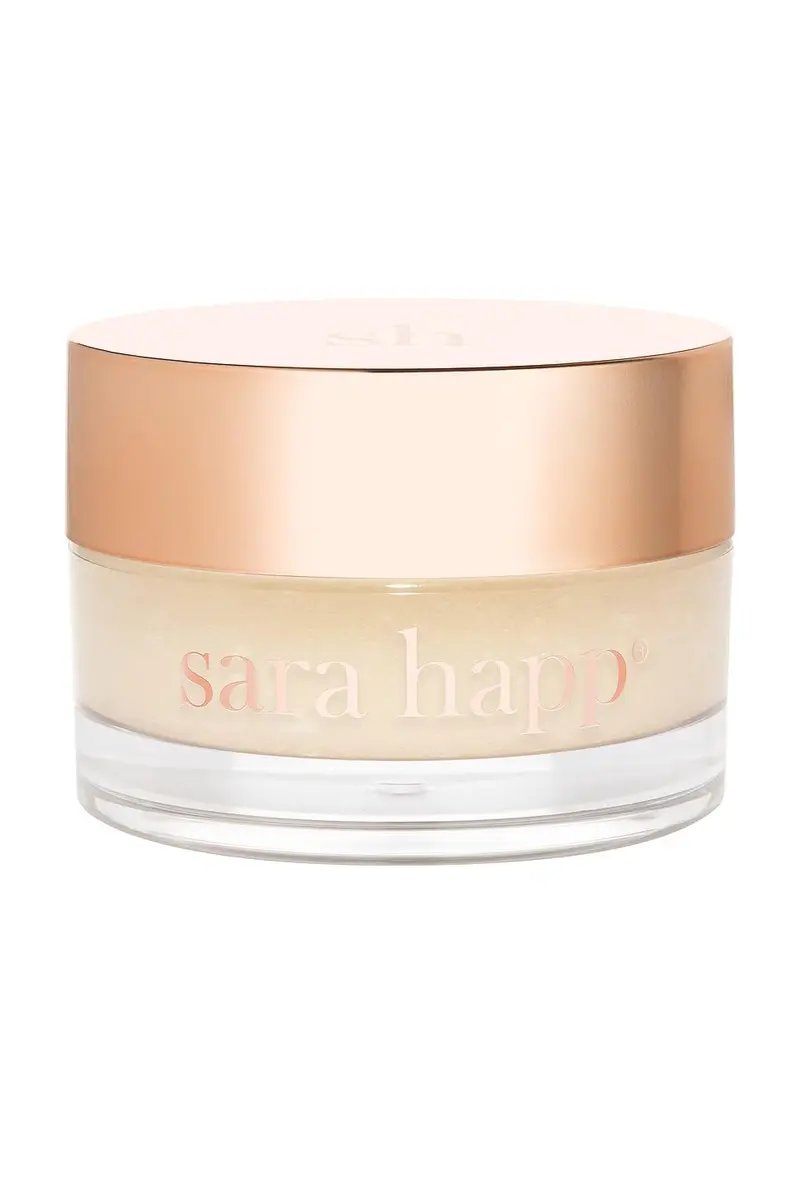 Sara Happ Gommage Lèvres Vanille Bean – Vegan, 0,5 oz