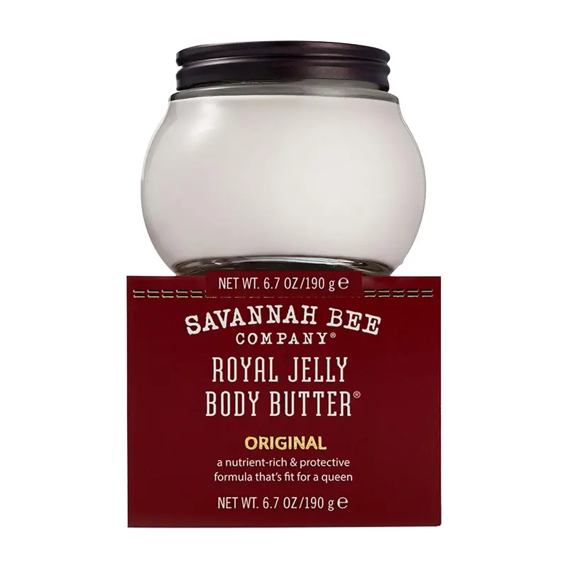 Savannah Bee Company Beurre Corps Gelée Royale – Hydratation Profonde