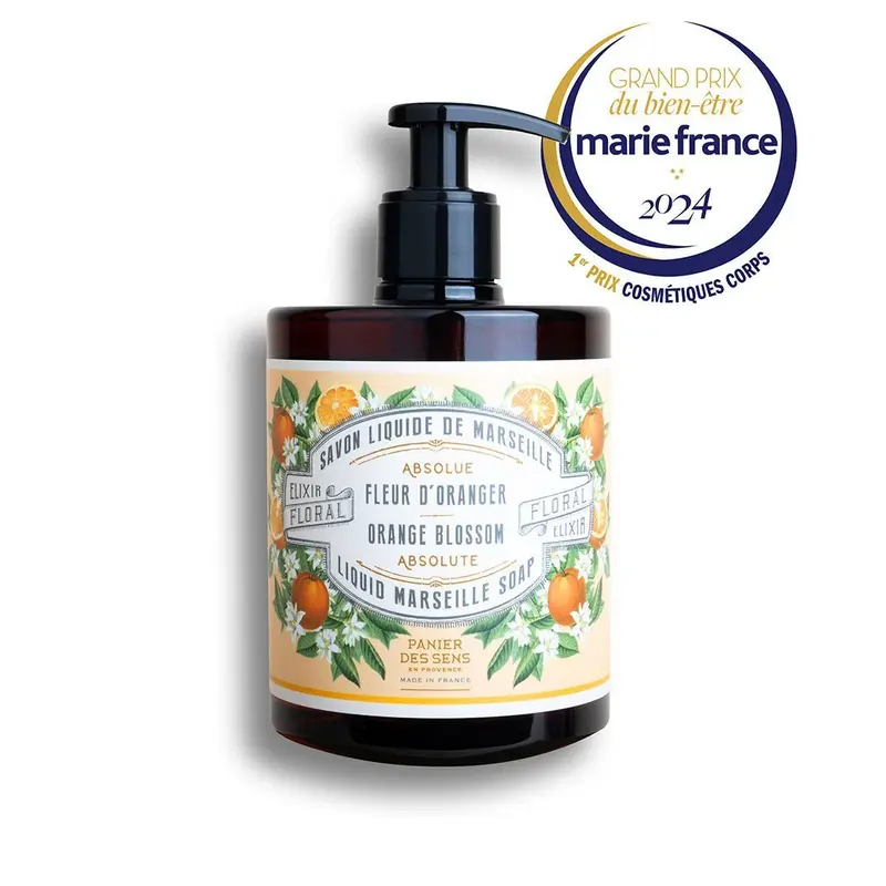 Savon de Marseille liquide | Fleur d’Oranger 500ml