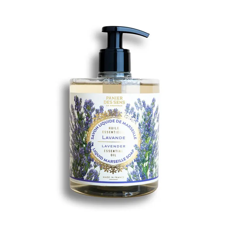 Savon de Marseille liquide - Huile Essentielle de Lavande 500ml