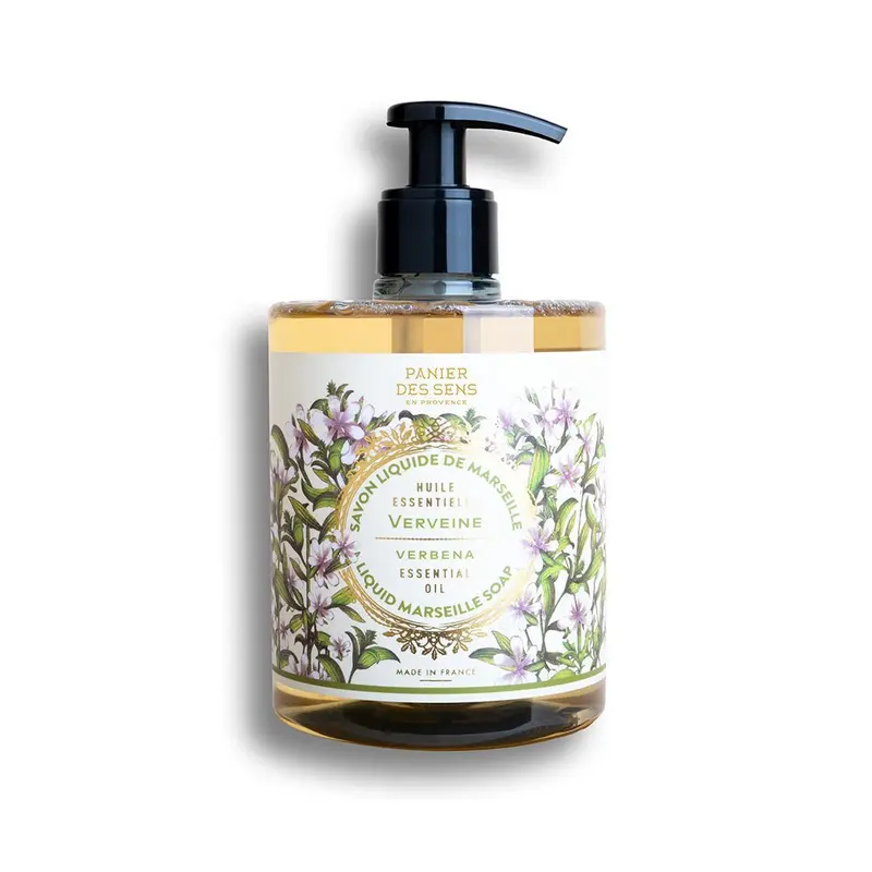 Savon de Marseille liquide - Huile Essentielle de Verveine 500ml