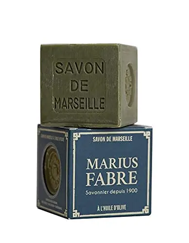 Savon de Marseille Marius Fabre – Lot de 3 x 400 g | Naturel et Tradition