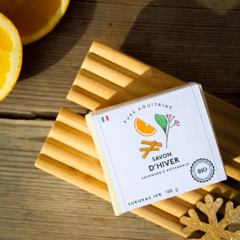 Savon d'hiver Orange Cannelle BIO