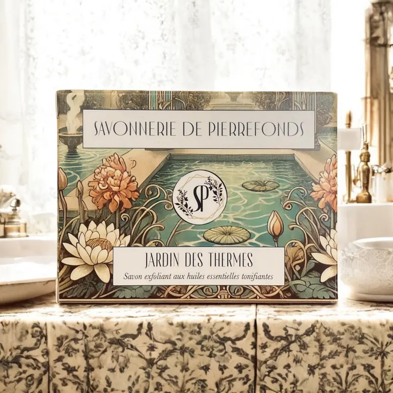 Savon exfoliant "Jardin des Thermes"