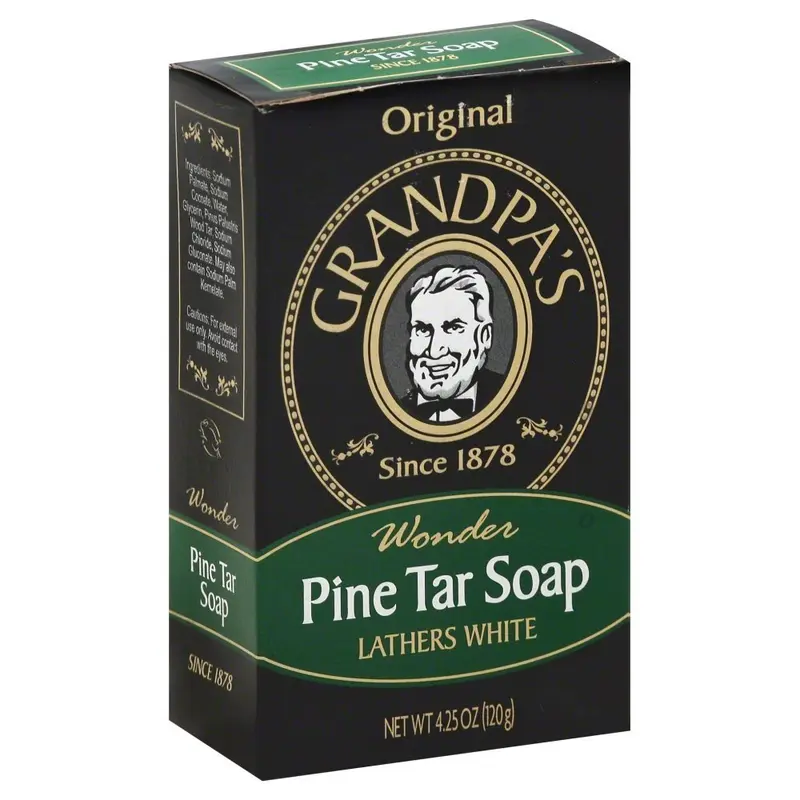 Savon Grandpa's au goudron de pin – 4,25 oz, Pack de 6
