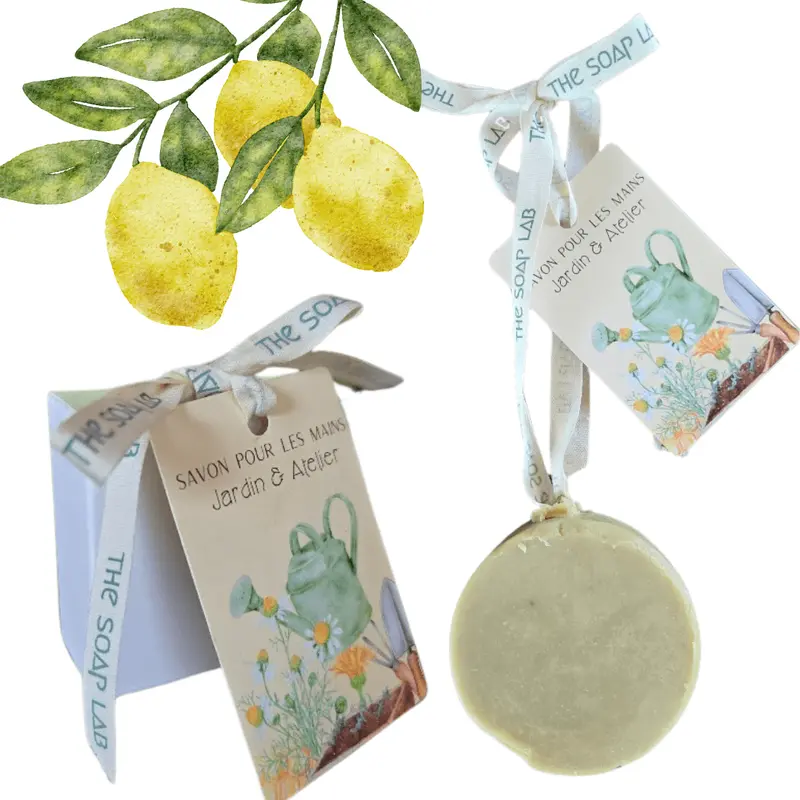 Savon Jardin & Atelier / au Pissenlit, Citron, Arnica & Miel