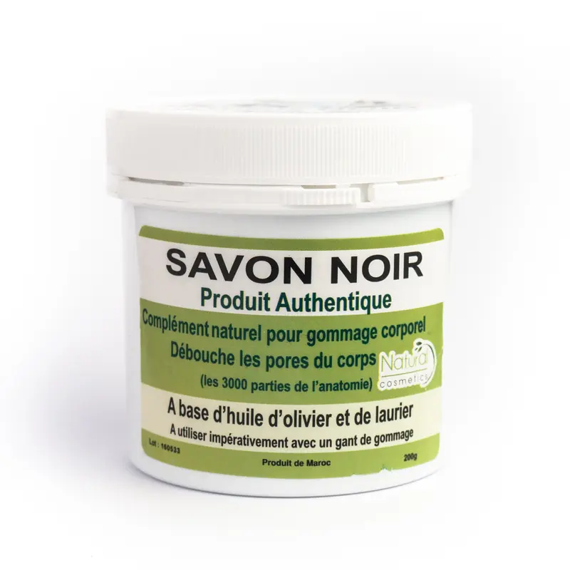 Savon noir corps