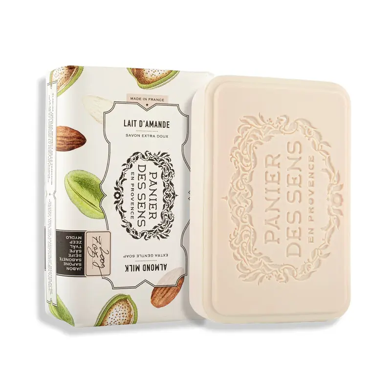 Savon solide parfumé extra-doux - Lait d'amande 200g