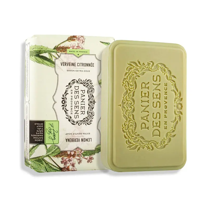 Savon solide parfumé extra-doux - Verveine Citronnée 200g