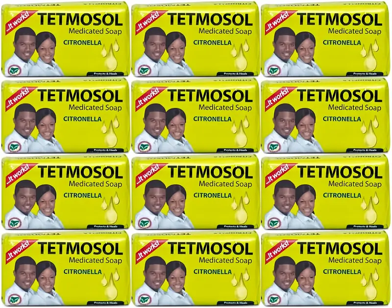 Savon Tetmosol 85 g – Lot de 12 | Tetmosol