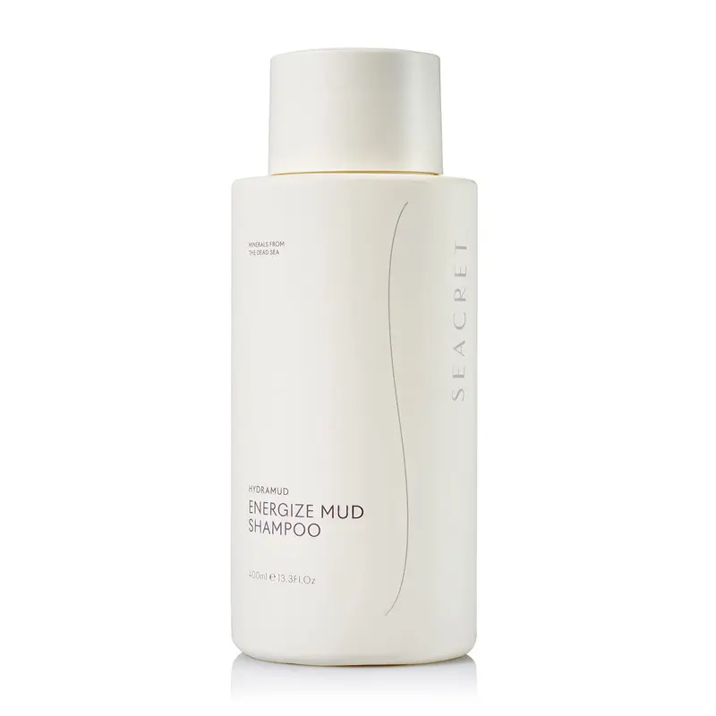 SEACRET Minéraux HydraMud Shampoing – Argile de la mer Morte, sans SLS, 400 ml