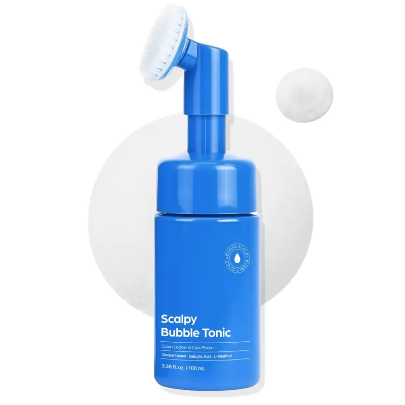 Seapuri Bubble Tonic – Détox capillaire coréenne, exfoliant cuir chevelu sans rinçage