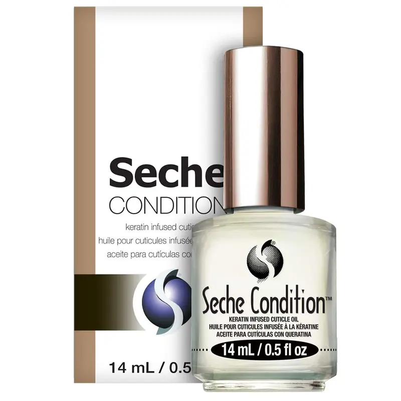 Seche Condition — Huile de cuticule infusée à la kératine, 0,5 fl oz