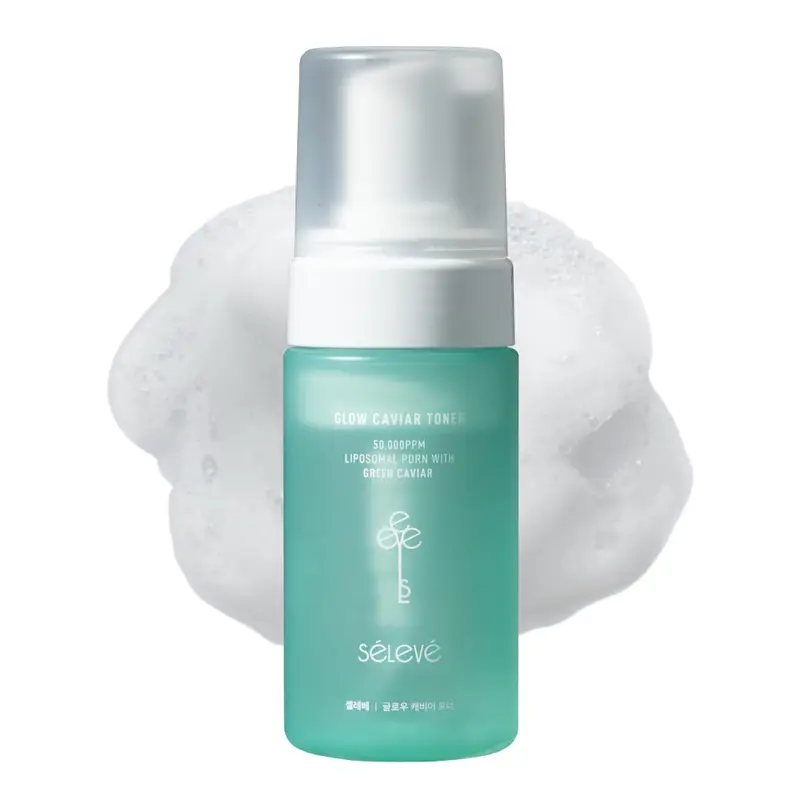 SELEVE Glow Caviar Toner – Hydratation & Éclat pour Peaux Sensibles | Caviar Vert Liposomal PDRN