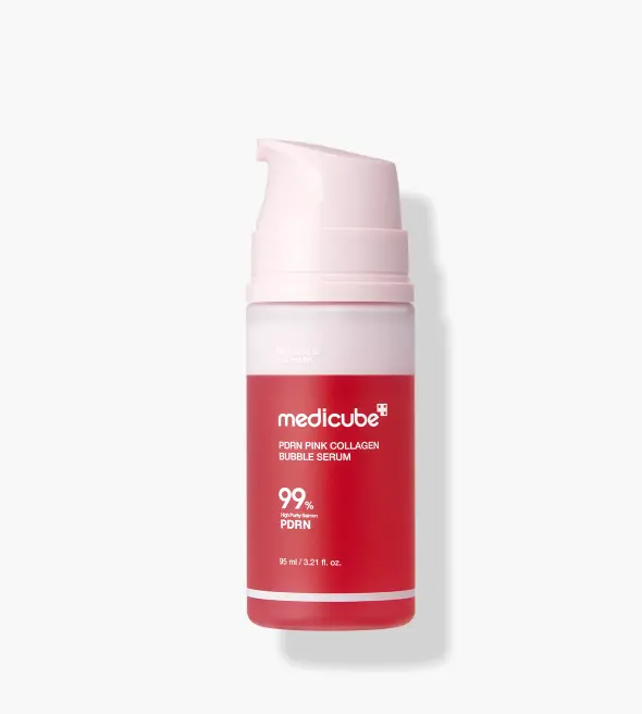 Sérum à bulles de collagène rose PDRN medicube 95 ml