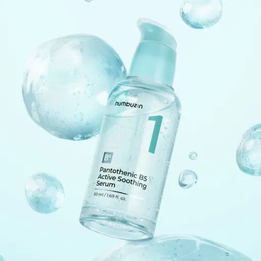Sérum apaisant actif à la vitamine B5 pantothénique numbuzin n°1 50 ml