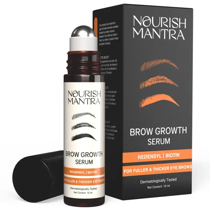 Sérum Croissance Sourcils Nourish Mantra – Plus épais et densifiés, 10 ml