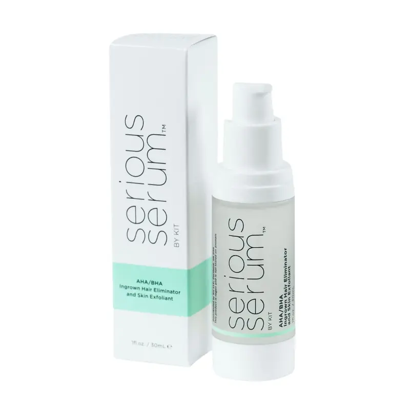 Sérum Exfoliant Serious Serum pour poils incarnés – Glycolique, lactique et acide salicylique