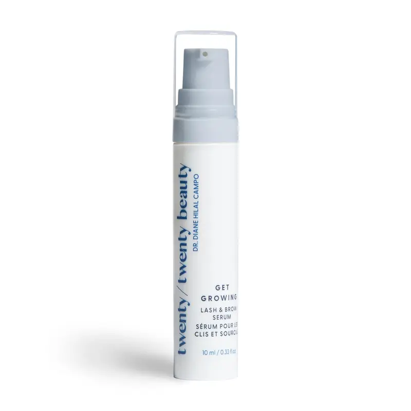 Sérum Get Growing Cils et Sourcils – Cils plus épais et sourcils plus fournis – Développé par un ophtalmologiste, sûr pour les yeux sensibles – Vegan, Cruelty-Free, Ingrédients propres