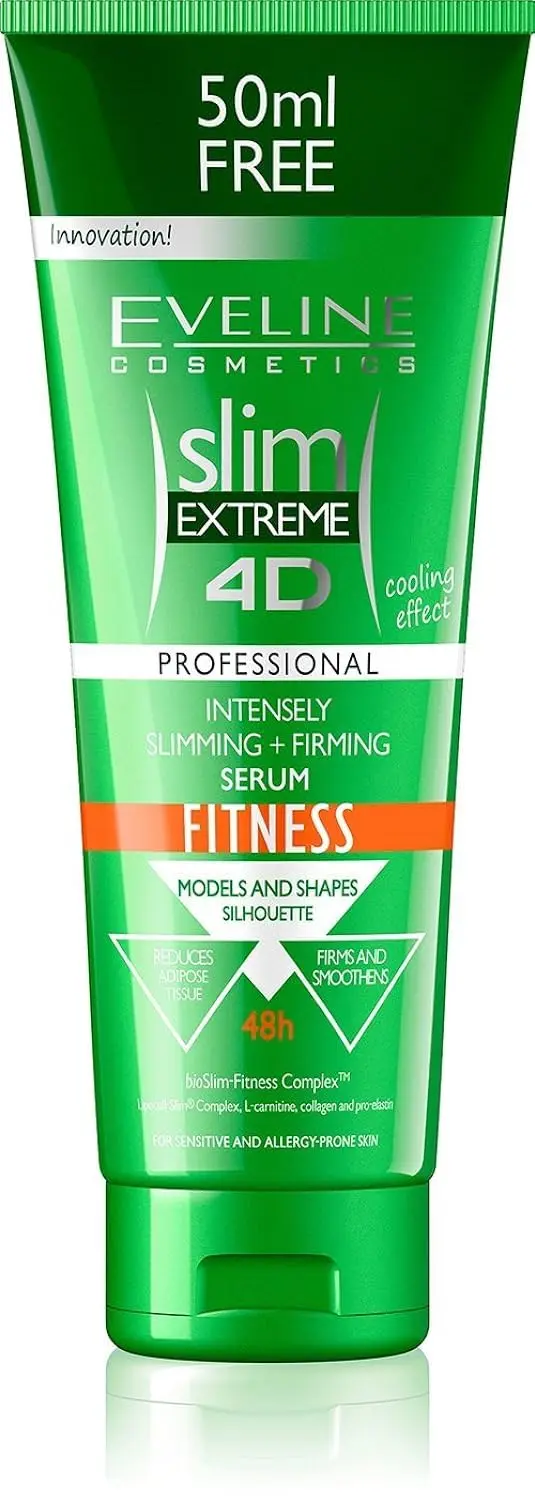 Sérum SLIM EXTREME 4D – Raffermissant et Anti-Cellulite, 250 ml | EVELINE COSMETICS