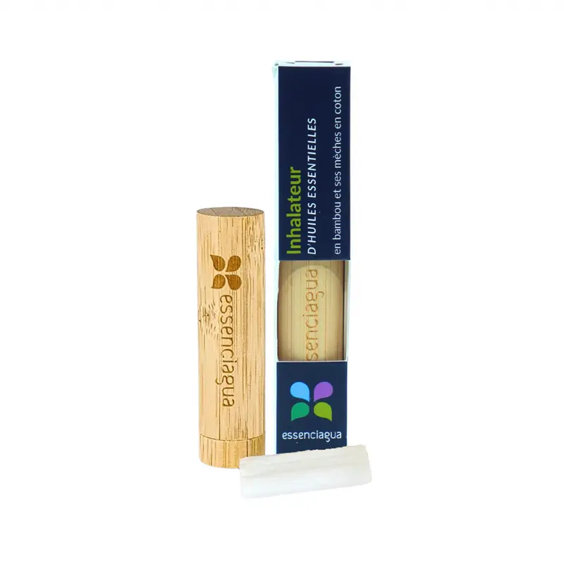 Set d'Inhalateurs en Bambou (Vendu sans huiles essentielles)