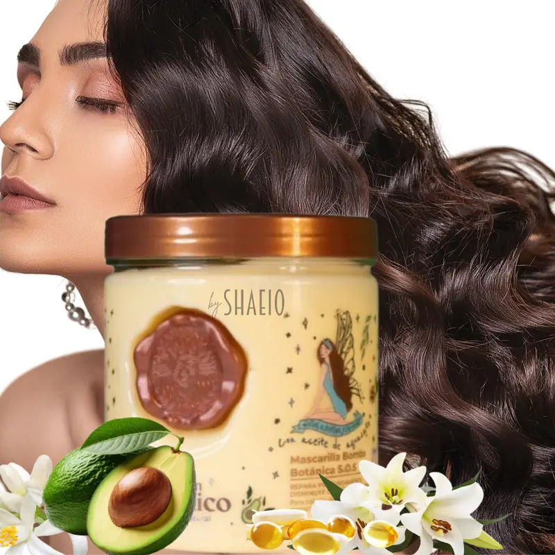 SHAEIO Rituel Botanique – Masque Capillaire Bombe Botanique S.O.S.