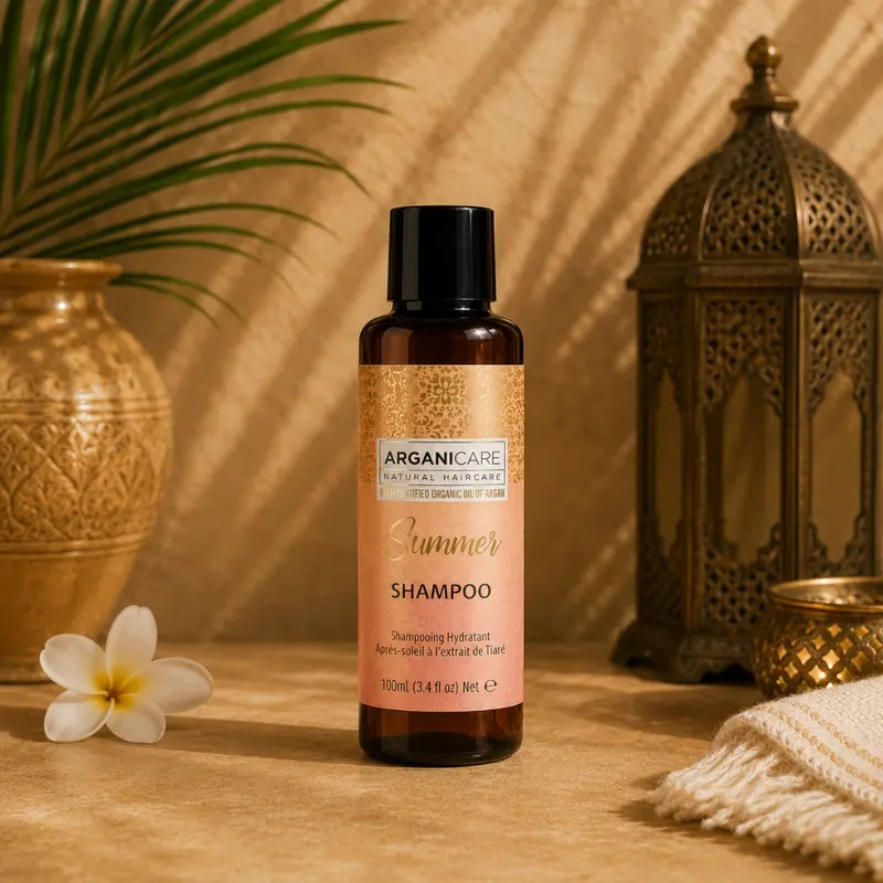 Shampoing à l'Huile de Monoï - Format Voyage