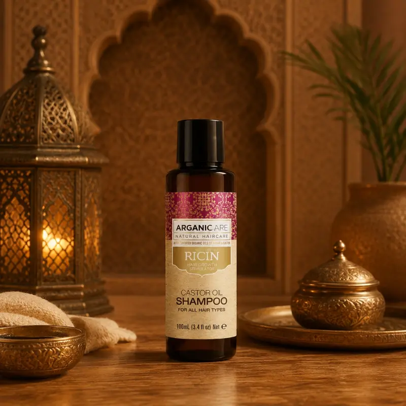 Shampoing à l'Huile de Ricin - Format Voyage
