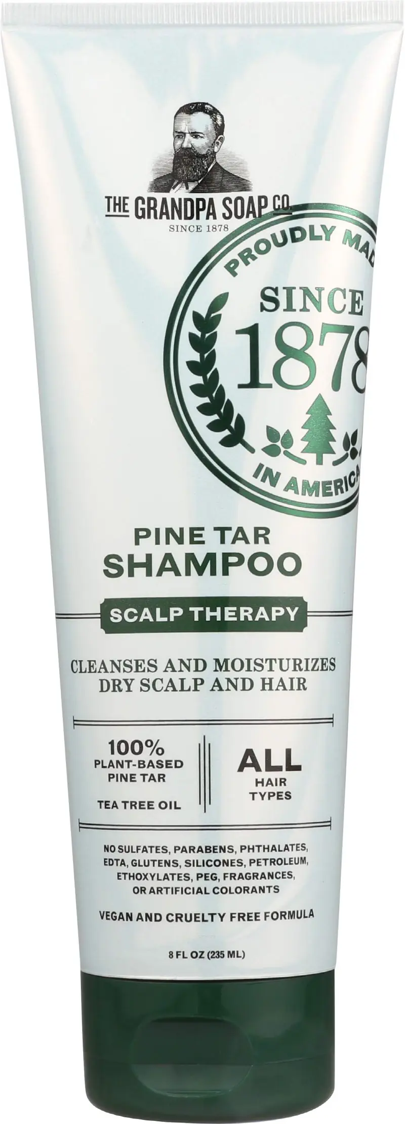 Shampoing au poix de pin Grandpa's, emballage variable, 236 ml