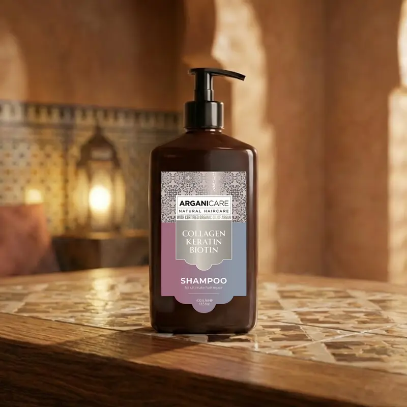 Shampoing - Collagène, Kératine & Biotine