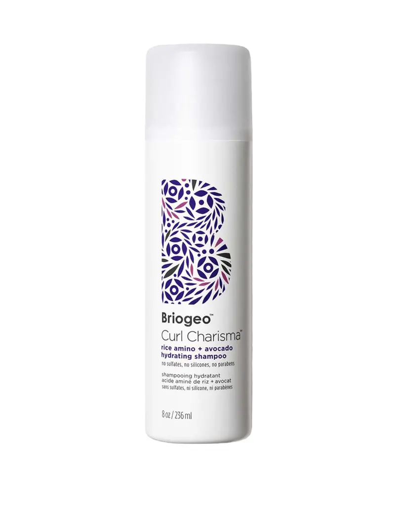Shampoing hydratant Briogeo Curl Charisma – Riz Amino + Avocat, Boucles définies, Sans sulfate