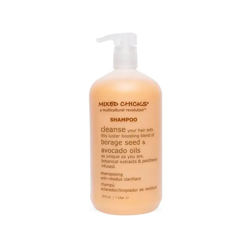 Shampooing clarifiant doux Mixed Chicks – 33 oz pour cheveux propres et éclatants
