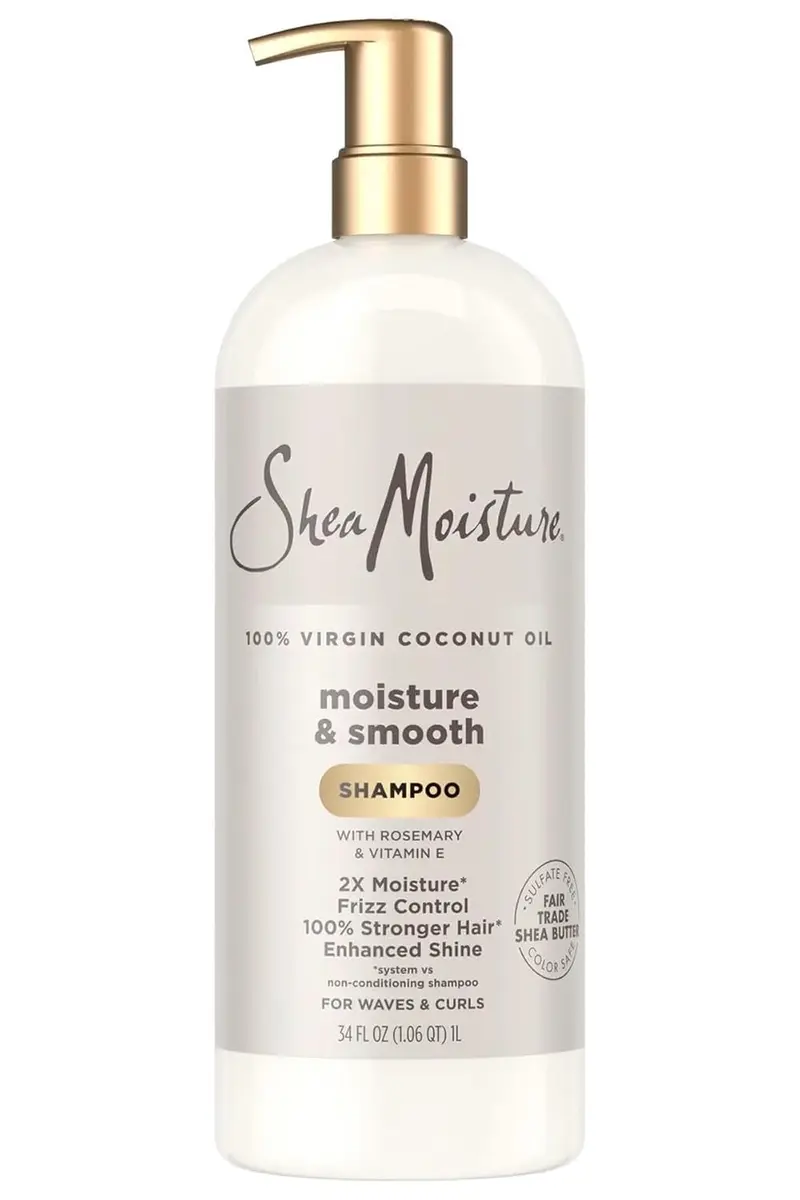 Shampooing Hydratant à l’Huile de Coco vierge – SheaMoisture, 1 L