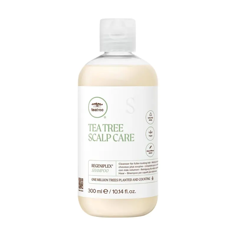 Shampooing Regeniplex Tea Tree pour cuir chevelu – Épaissit et fortifie les cheveux clairsemés – 10.14 fl. oz