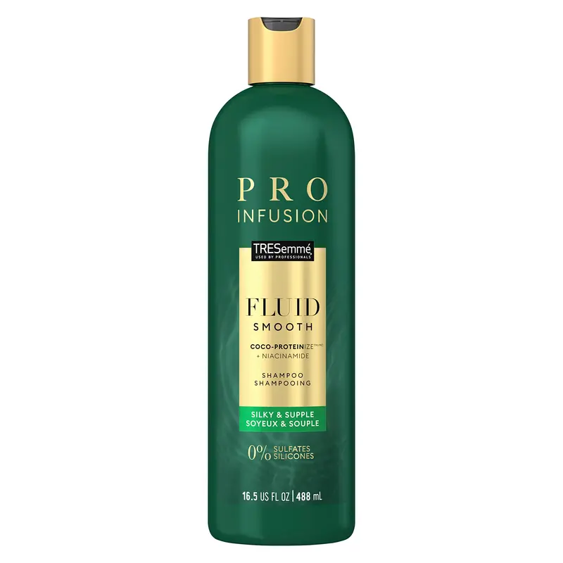 Shampooing sans sulfates TRESemmé Pro Infusion Fluid Smooth – Coco Protéine + Niacinamide, 16,5 oz