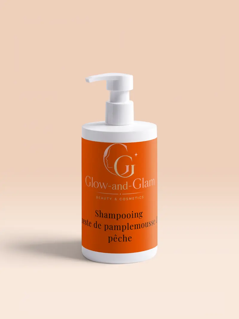 Shampooing Soin Cheveux Colorés Zeste Pêche & Pamplemousse