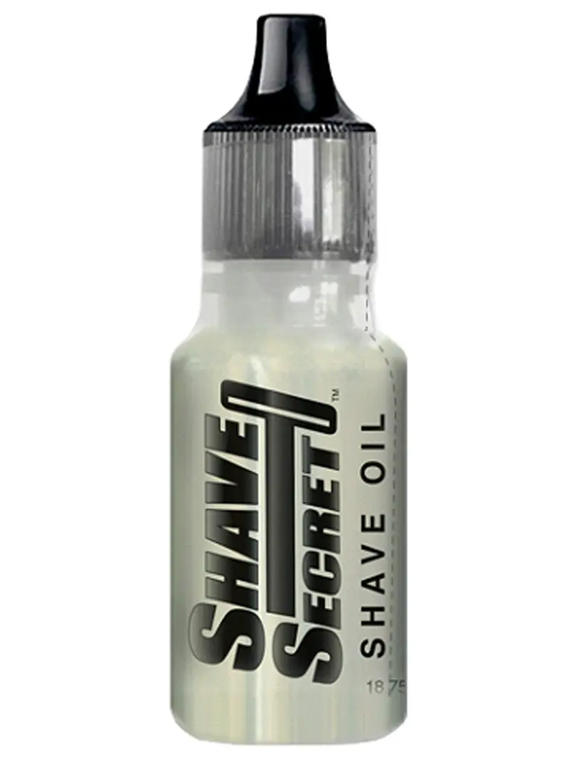 Shave Secret Huile de Rasage – 18,75 ml | Rasage doux et économique