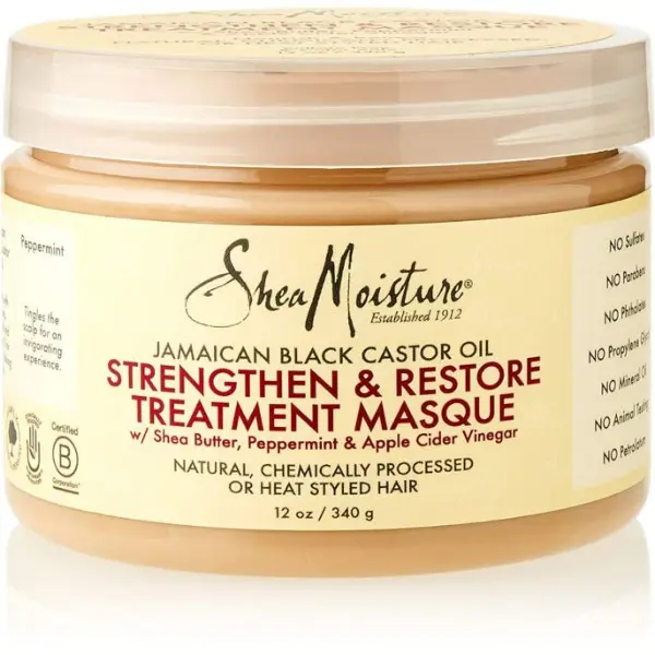 Shea Moisture Strengthening hair mask | 12oz