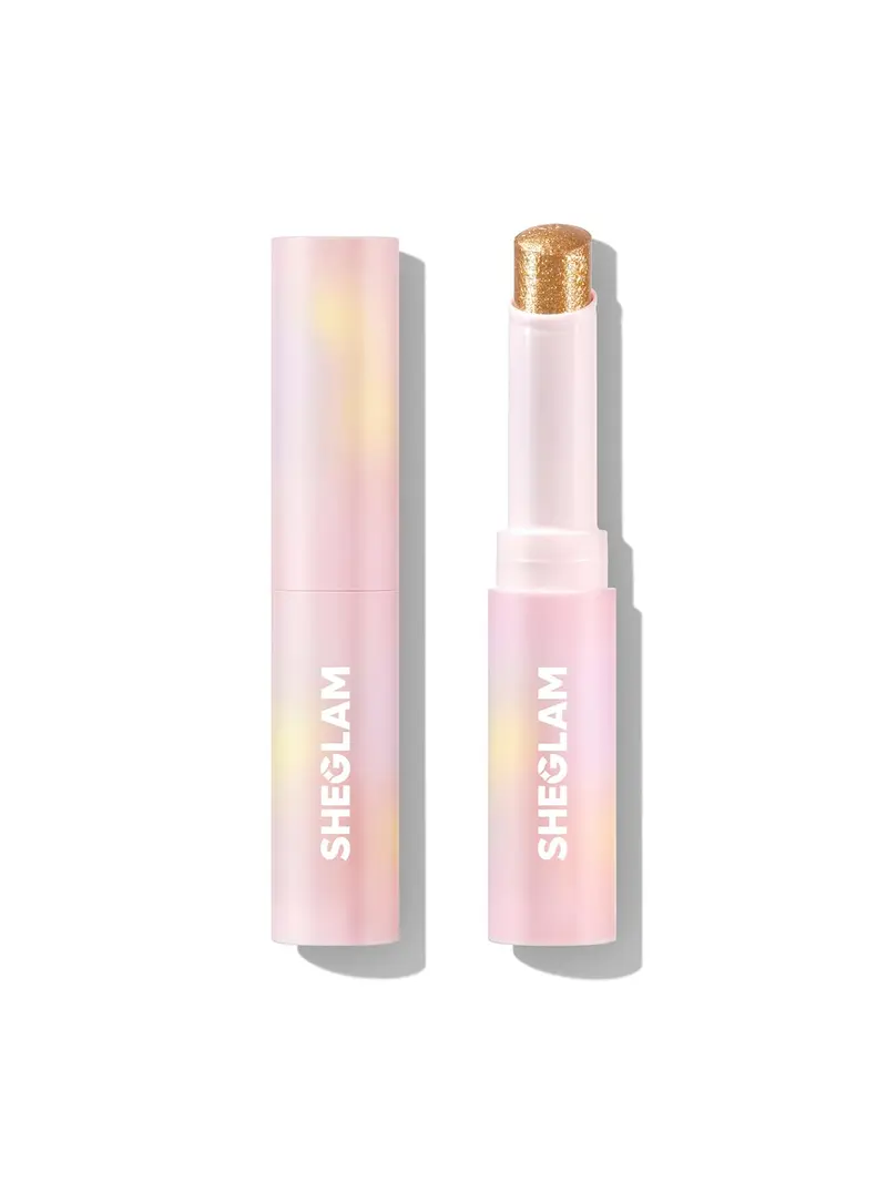SHEGLAM Stylo Gelée Cristal – Ombre Dorée, Crayon Brillant et Liner pour Yeux
