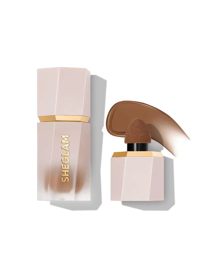 SHEGLAM Sun Sculpt – Contour liquide longue tenue, bronzer crème teinte Soleil Doré